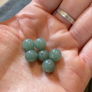 Semi precious aventurine stone beads